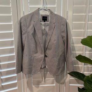 NWT The Limited Seersucker Blazer